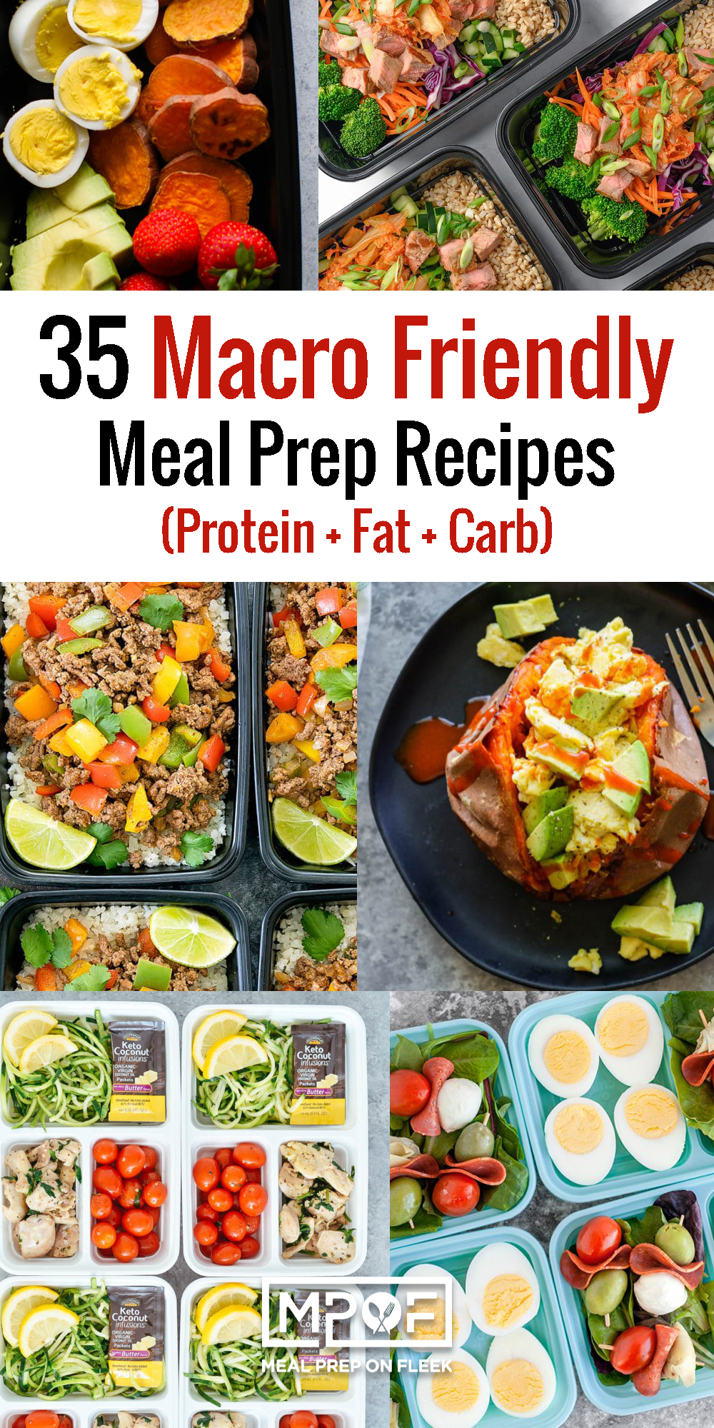 35 Macro Friendly Meal Prep Recipes