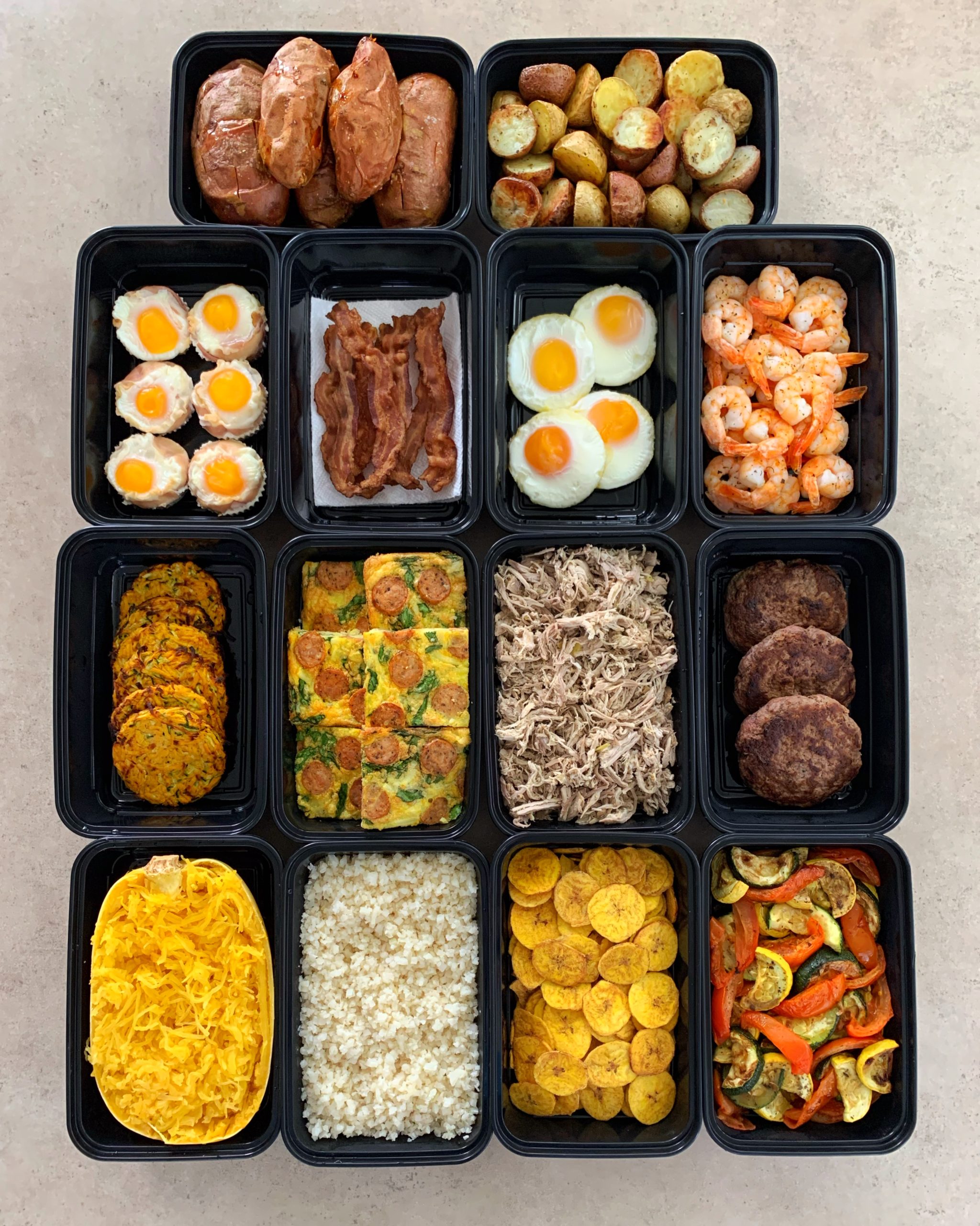 Buffet Style Meal Prepping: Whole30