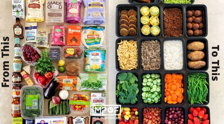 Buffet Style Meal Prepping: Vegetarian