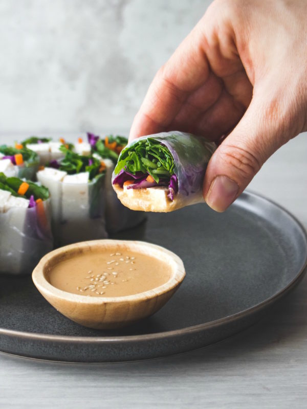 Watercress Spring Rolls