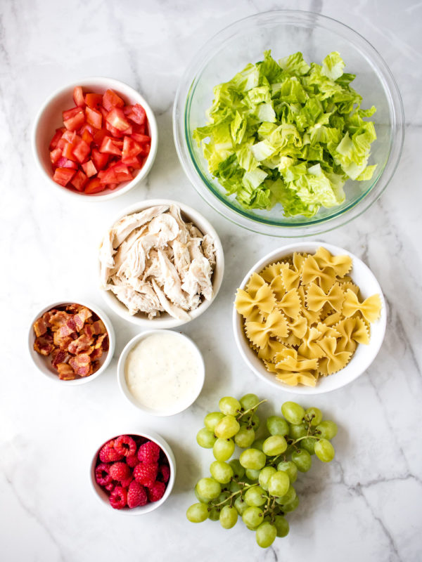 Chicken BLT Pasta Salad  
