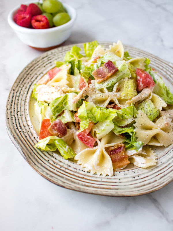 Chicken BLT Pasta Salad  