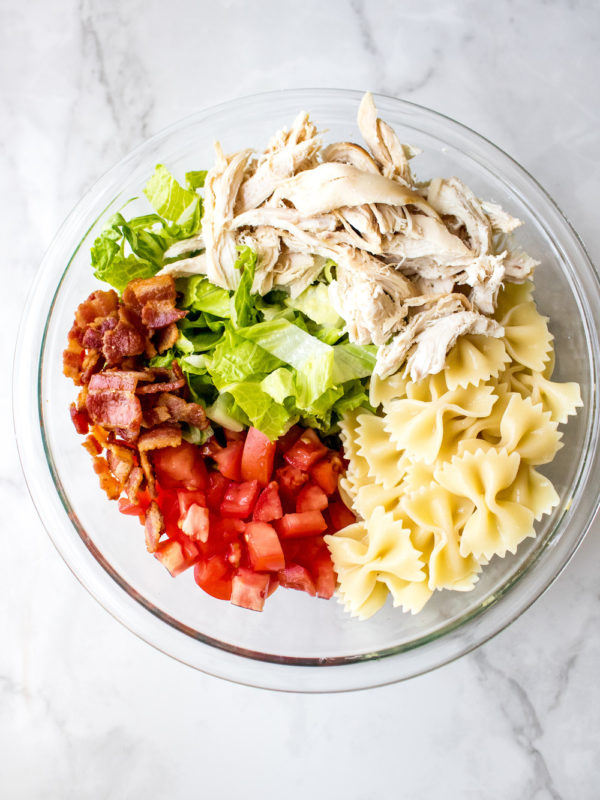 Chicken BLT Pasta Salad  