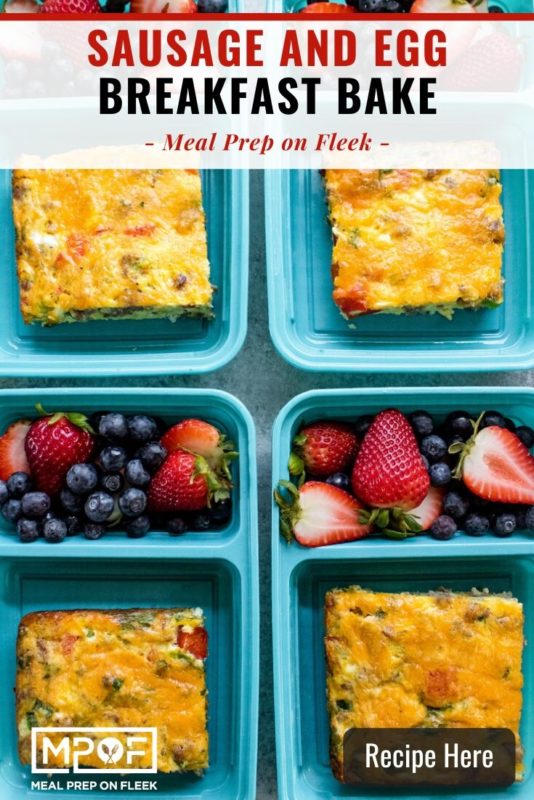 Sausage and Egg Breakfast Bake