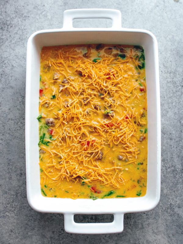Sausage and Egg Breakfast Bake