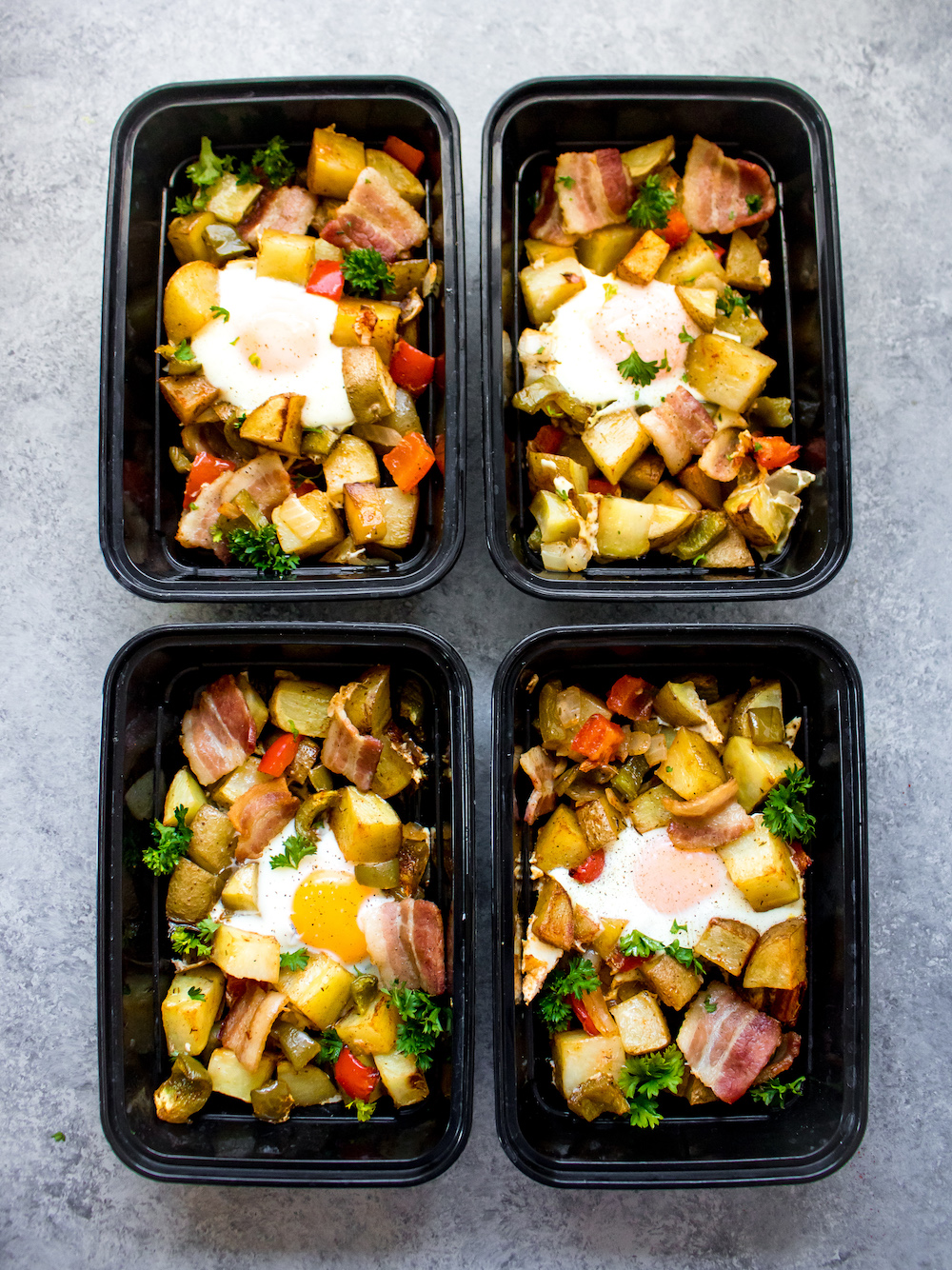 Sheet Pan Breakfast Hash and Eggs