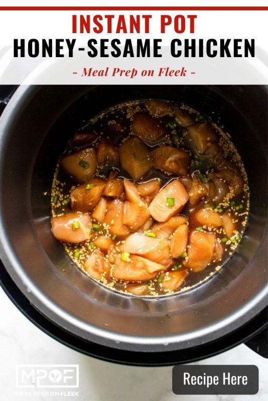 Instant Pot Honey Sesame Chicken