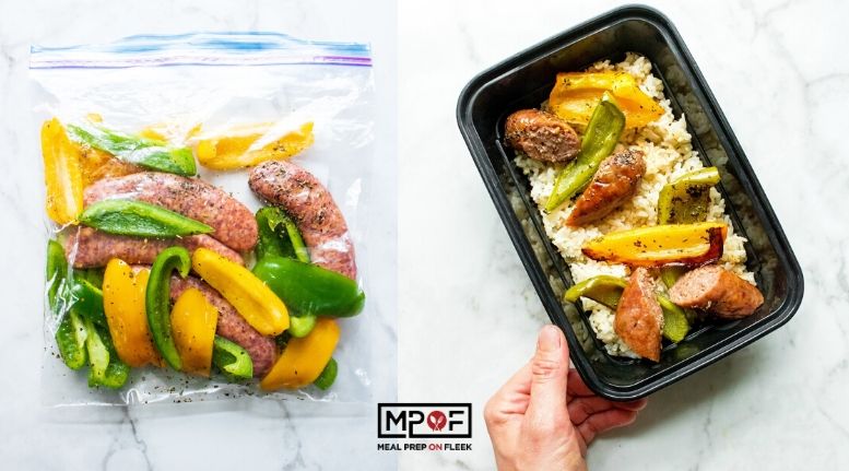 Sheet Pan Italian Sausage and Peppers