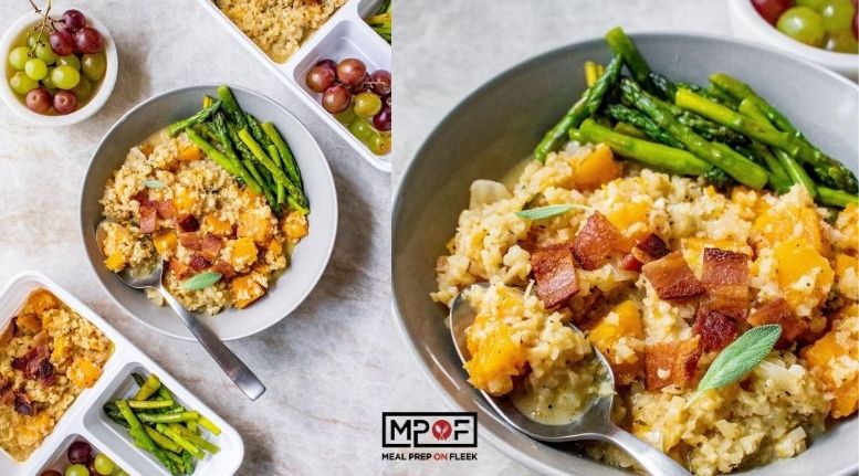 Instant Pot Paleo Butternut Squash Risotto