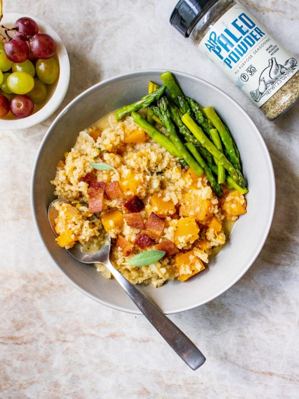 Instant Pot Paleo Butternut Squash Risotto