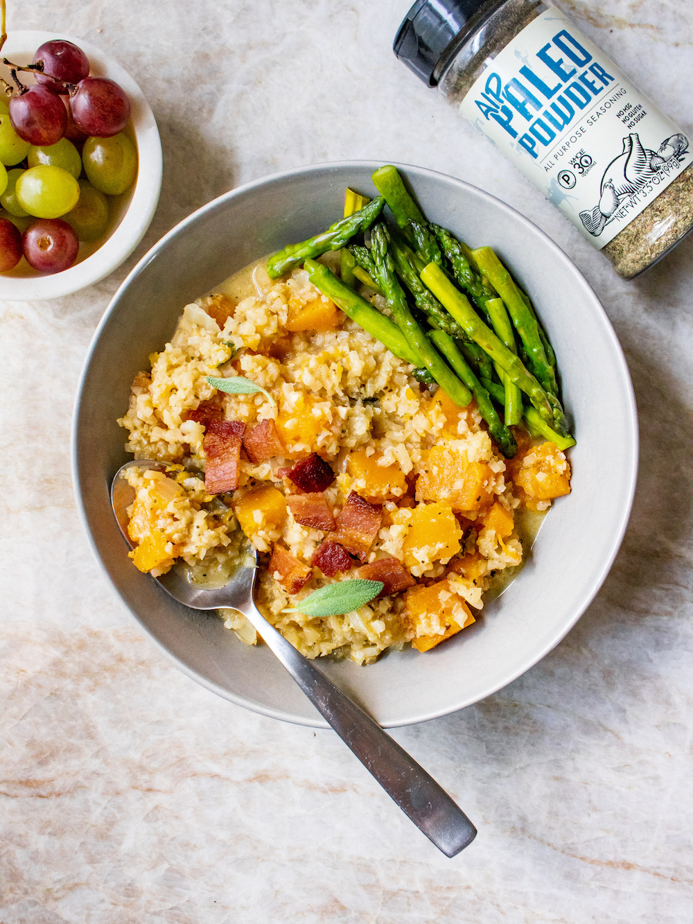 Instant Pot Paleo Butternut Squash Risotto