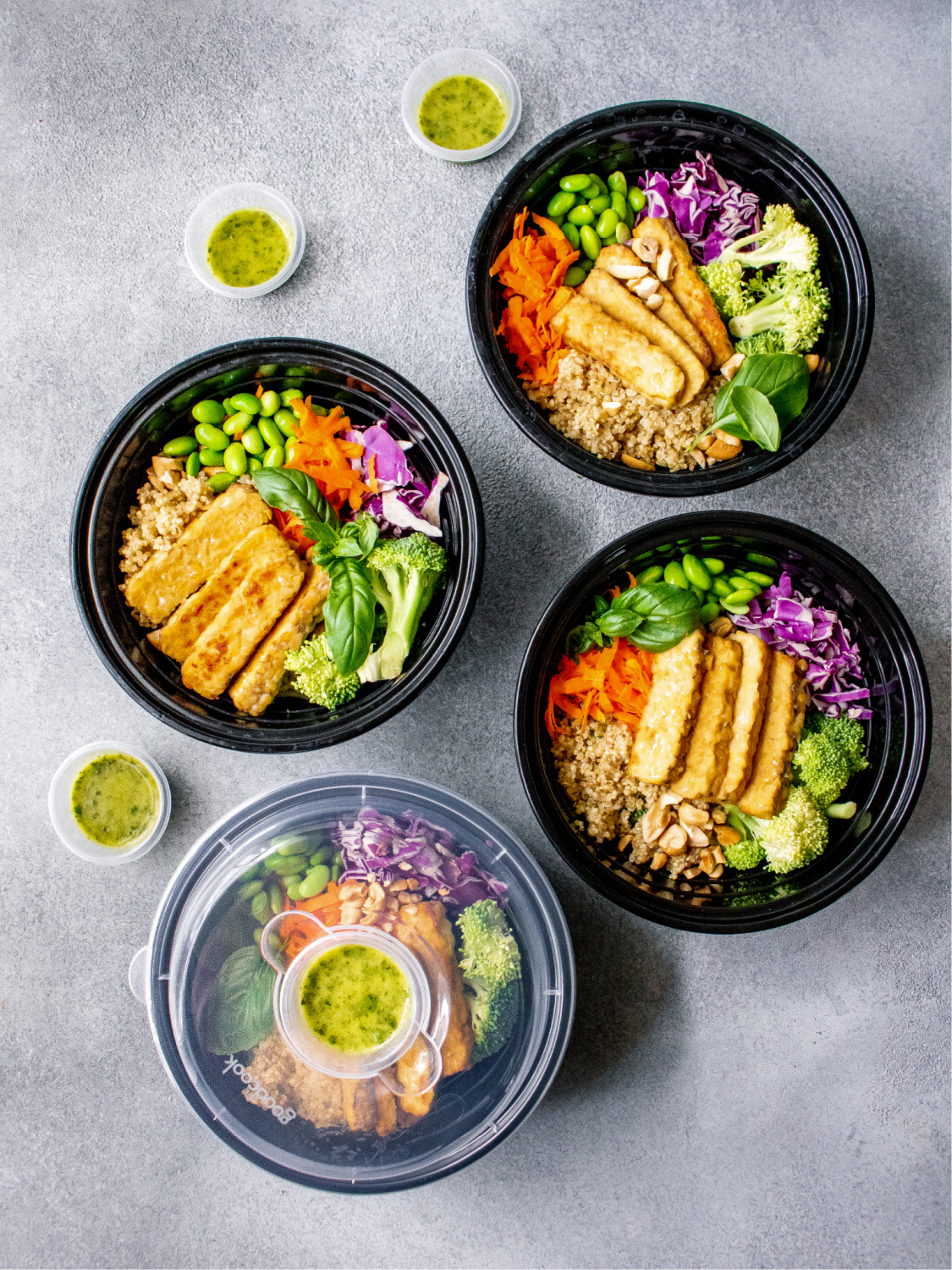 Thai Crunch Quinoa Grain Bowl Bowl