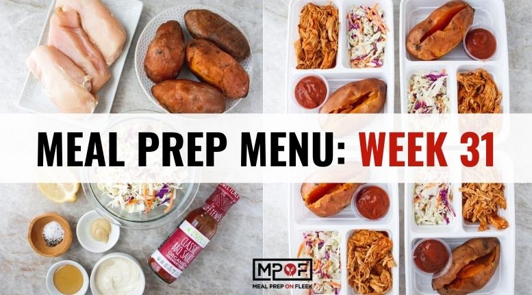 Meal Prep Menu_ Week 31
