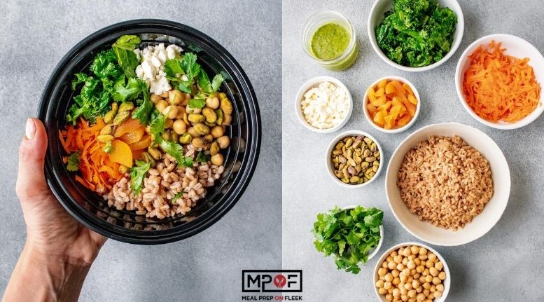 Moroccan Farro Grain Bowl 