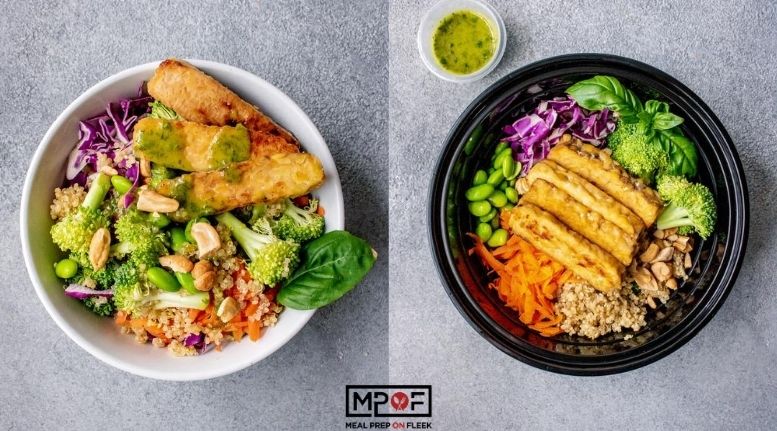 Thai Crunch Quinoa Grain Bowl Bowl 