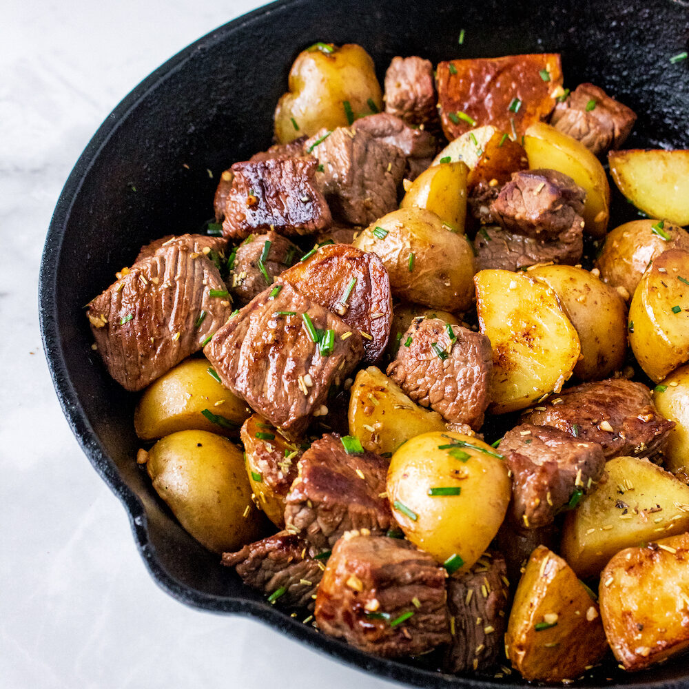Easy Steak and Potato Bites