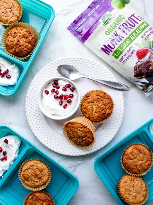 Low Carb Cinnamon Apple Muffins 