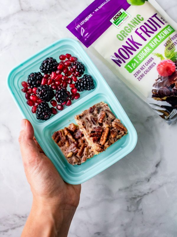 Low Carb Pecan Pie Bars 