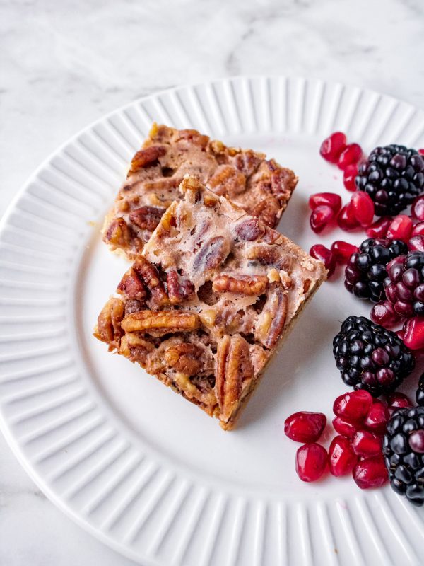 Low Carb Pecan Pie Bars 