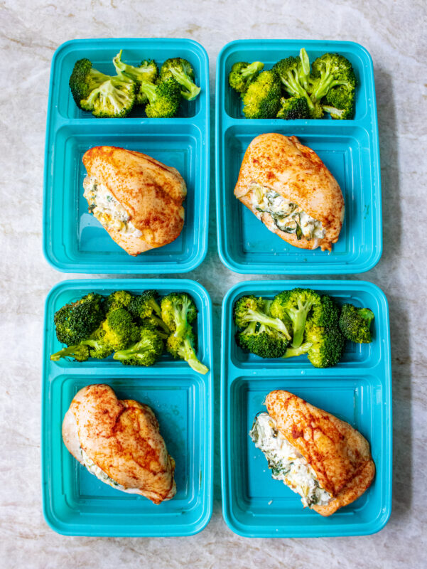 Watercress and Artichoke Stuffed Chicken Breasts