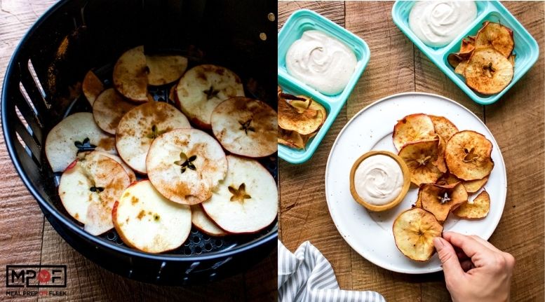 Air-Fried Apple Chips