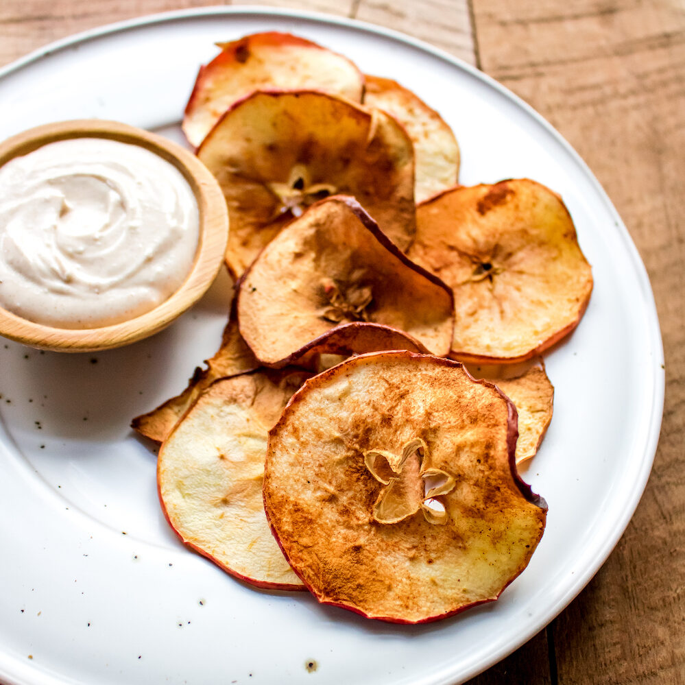 Air-Fried Apple Chips