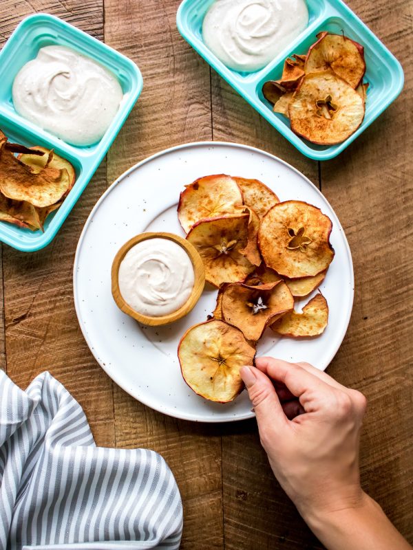 Air-Fried Apple Chips