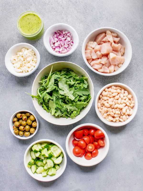 Greek Arugula Power Salad