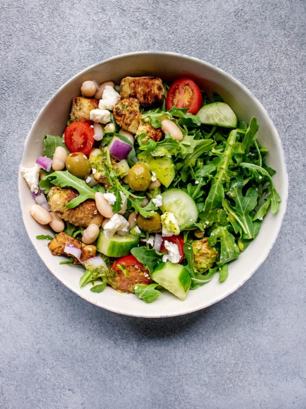 Greek Arugula Power Salad