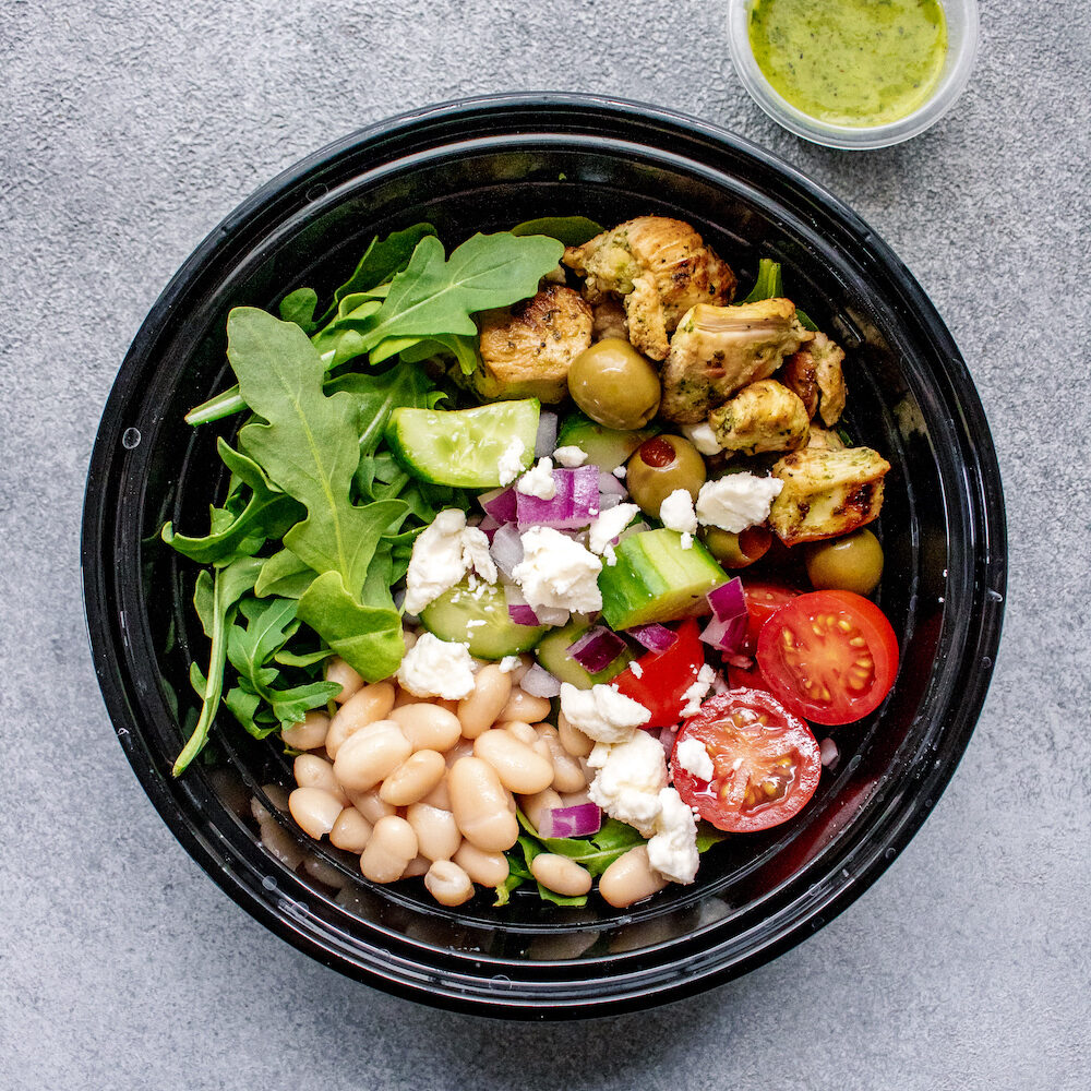 Greek Arugula Power Salad 
