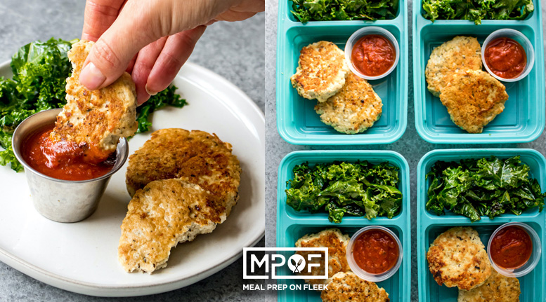 Keto Parmesan Chicken Patties