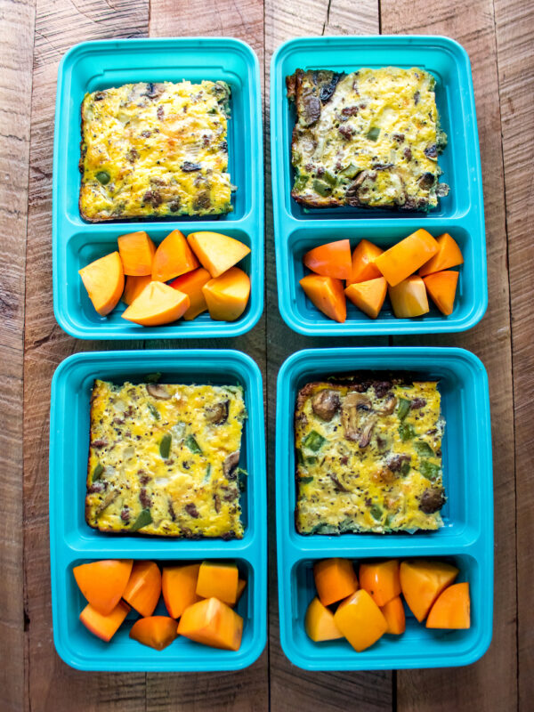 Philly Cheesesteak Breakfast Casserole 