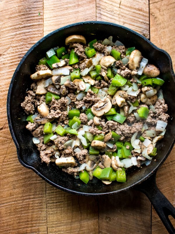 Philly Cheesesteak Breakfast Casserole 