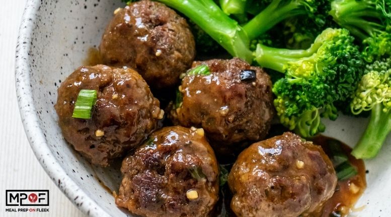 AIP Mongolian Beef Meatballs