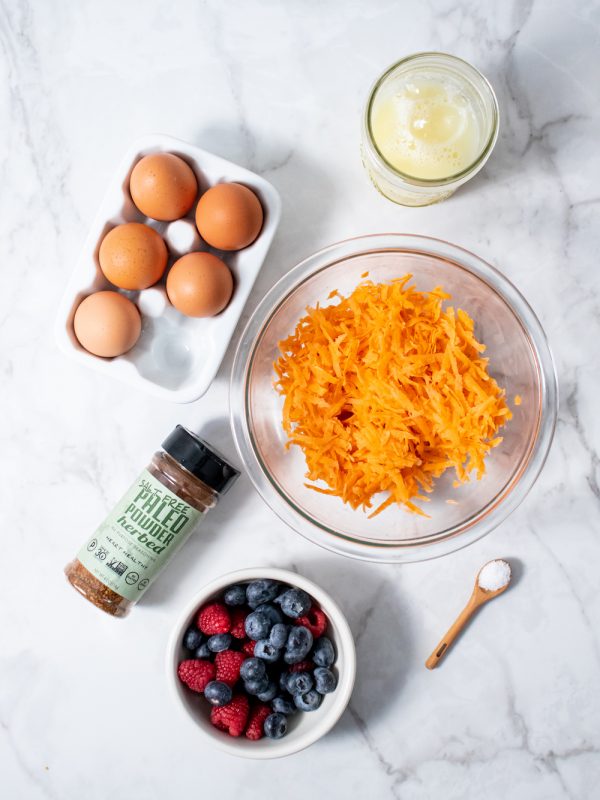 Sweet Potato Hash Brown Breakfast Waffles