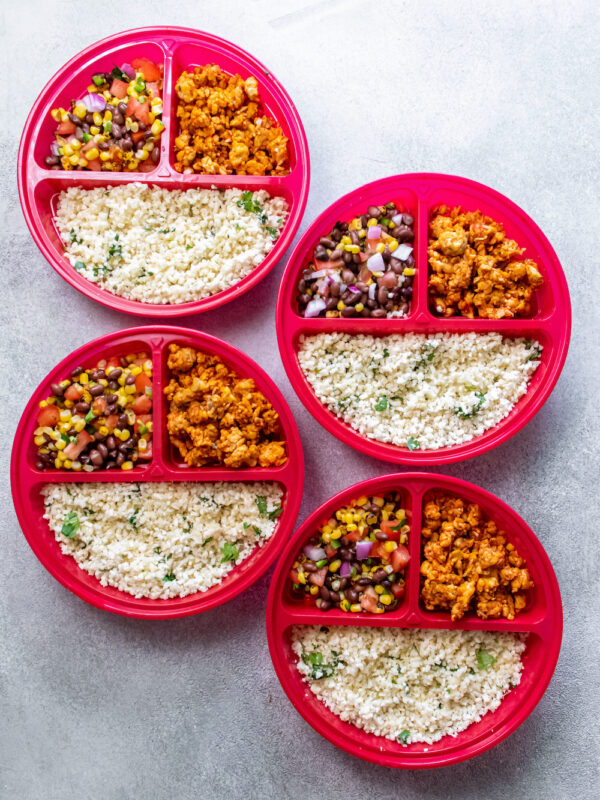 Tempeh Burrito Bowls