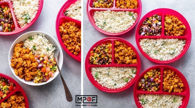 Tempeh Burrito Bowls