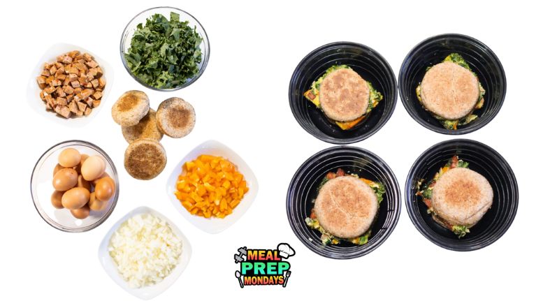 Meal Prep Breakfast Sandwich - Freezer Friendly 777x431