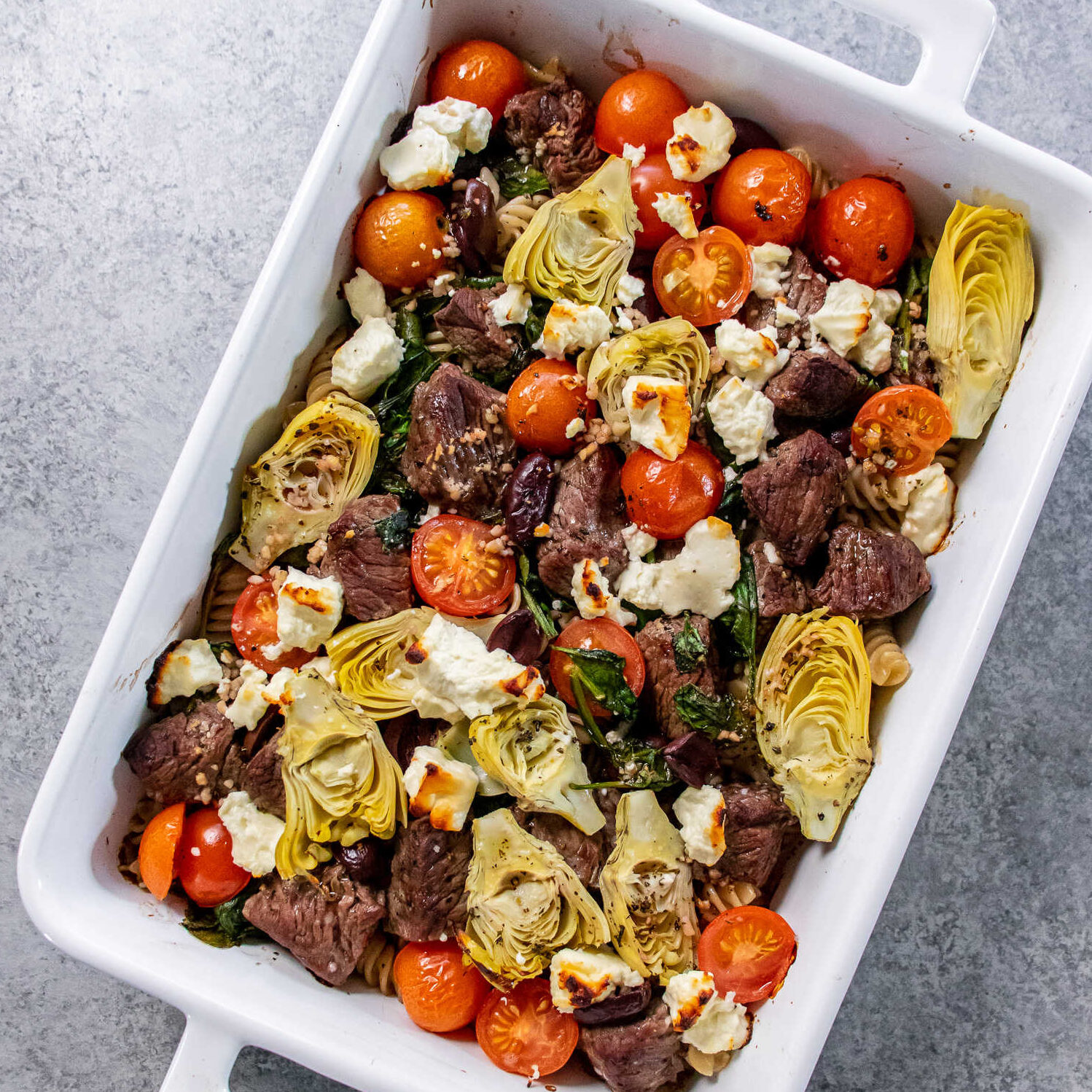 Mediterranean Pasta Bake