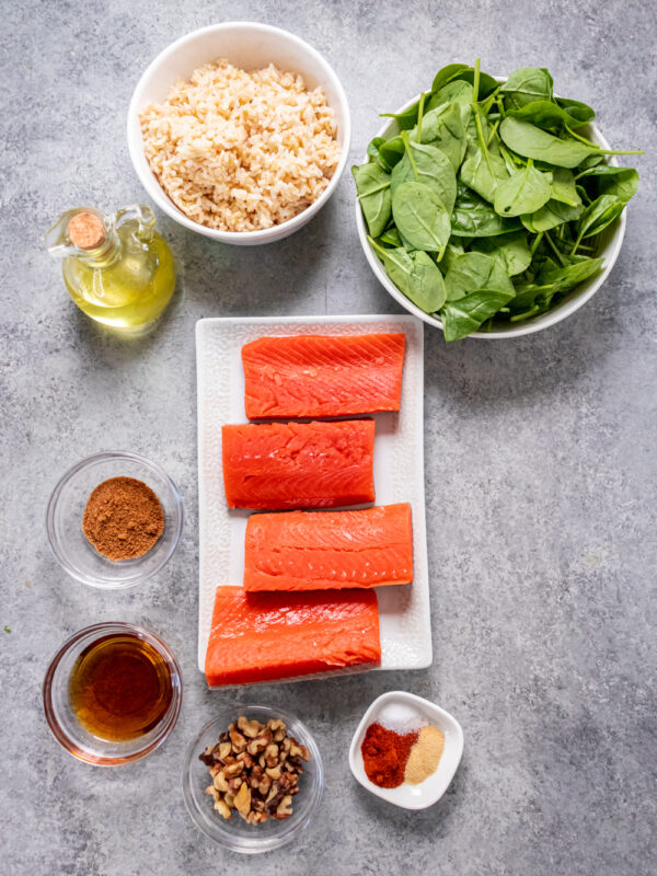Maple Crusted Salmon Ingredients