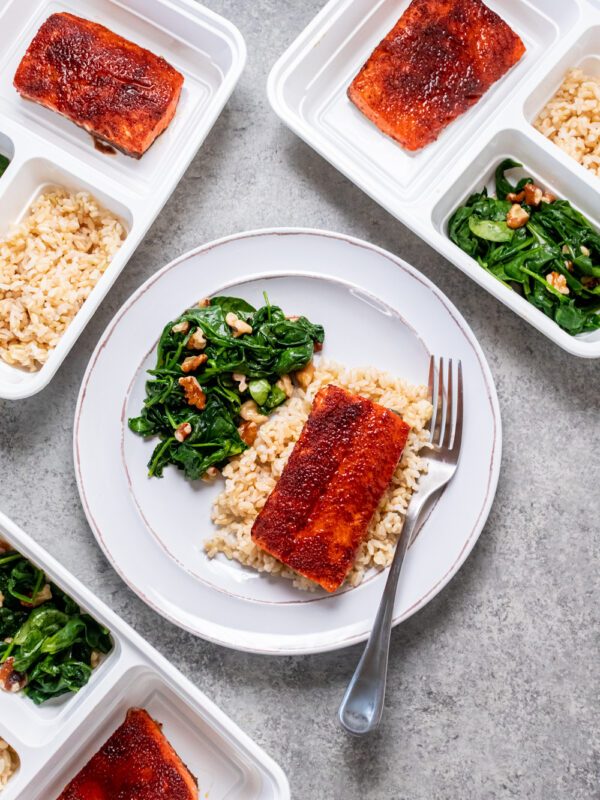 Maple Crusted Salmon Plated 2