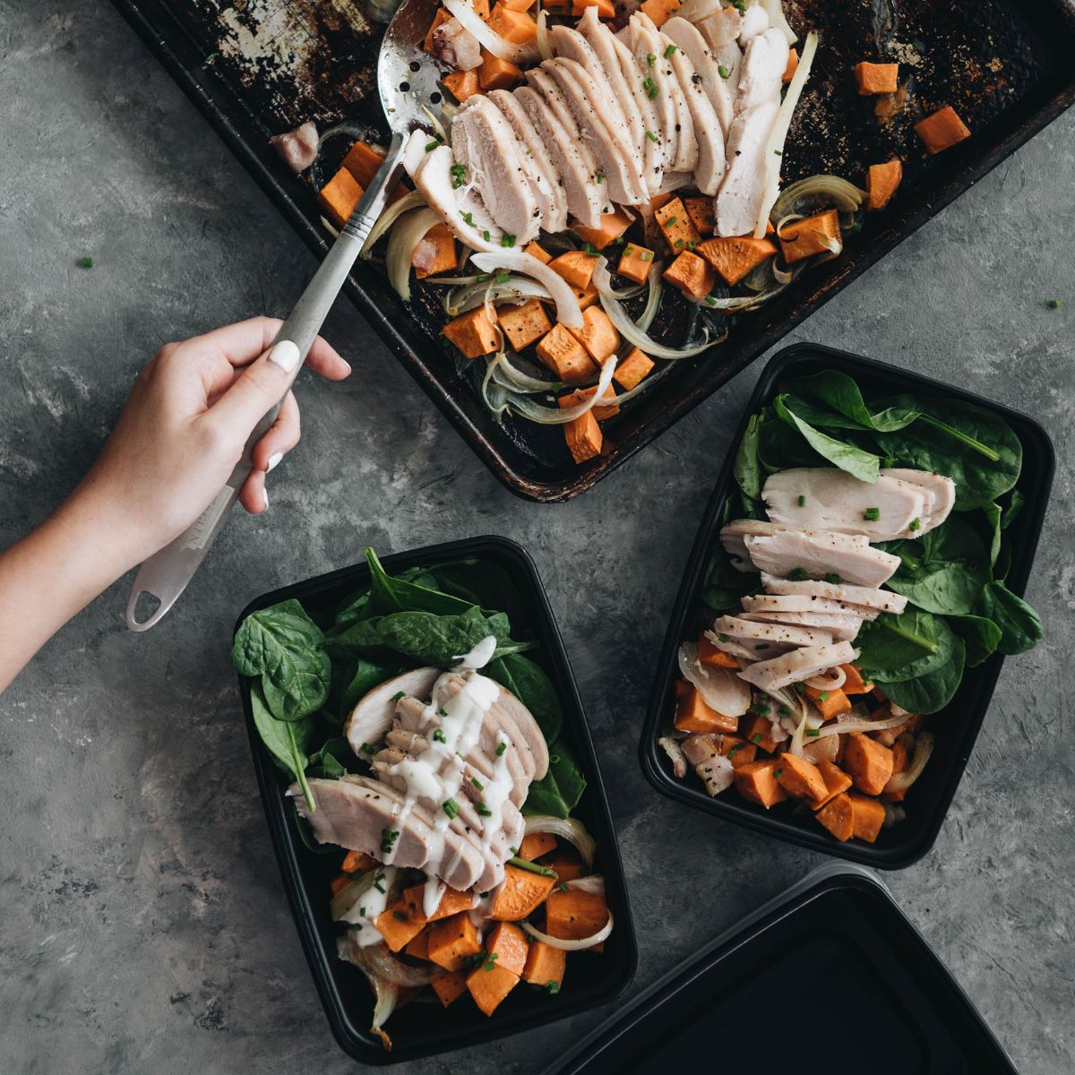 Chicken Bacon Ranch Meal Prep