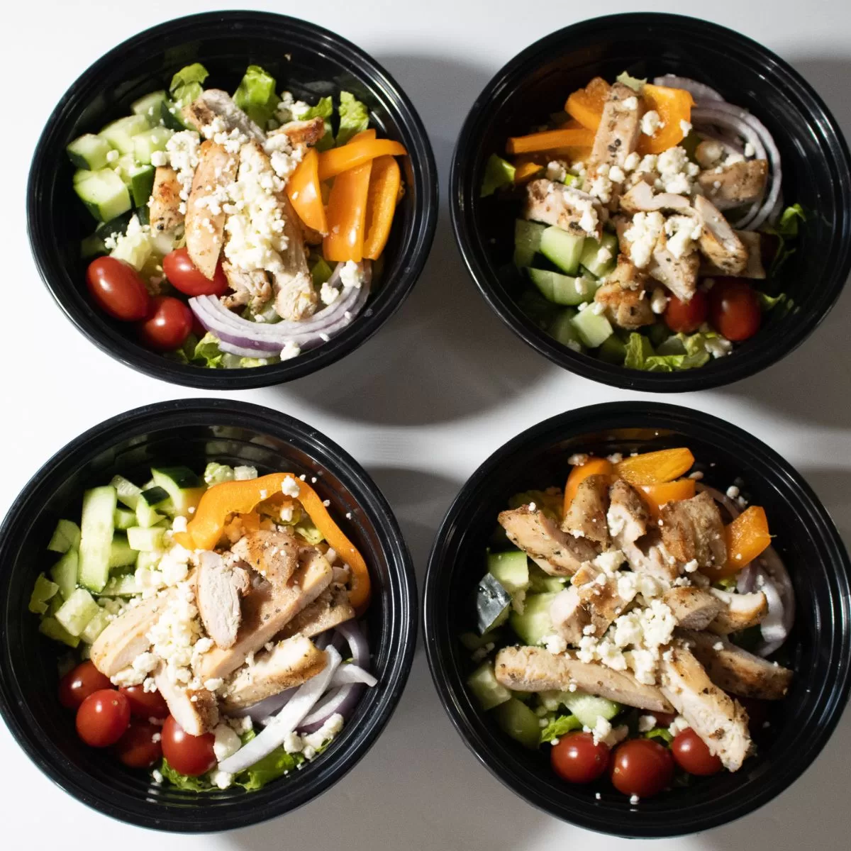 Chicken Greek Salad Recipe for Meal Prep