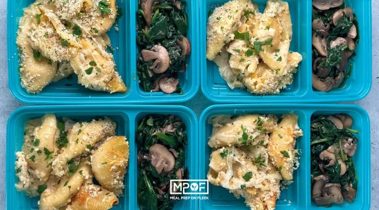 Crockpot French Onion Stuffed Shells Meal Prep