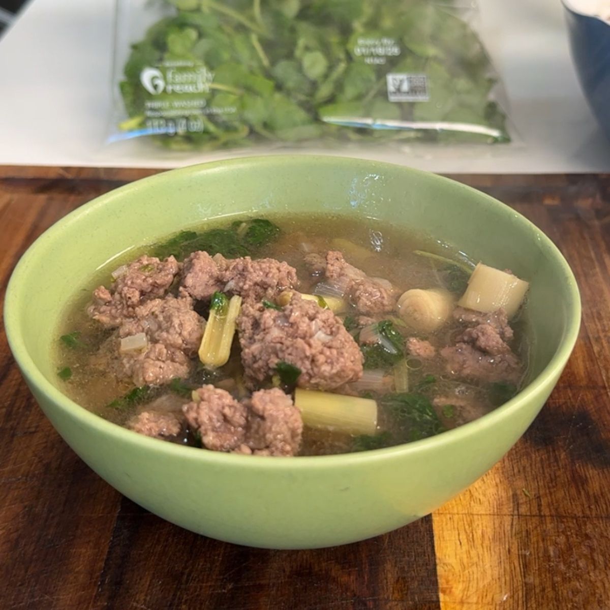 Freezer-Friendly Beef Soup - Asian-inspired