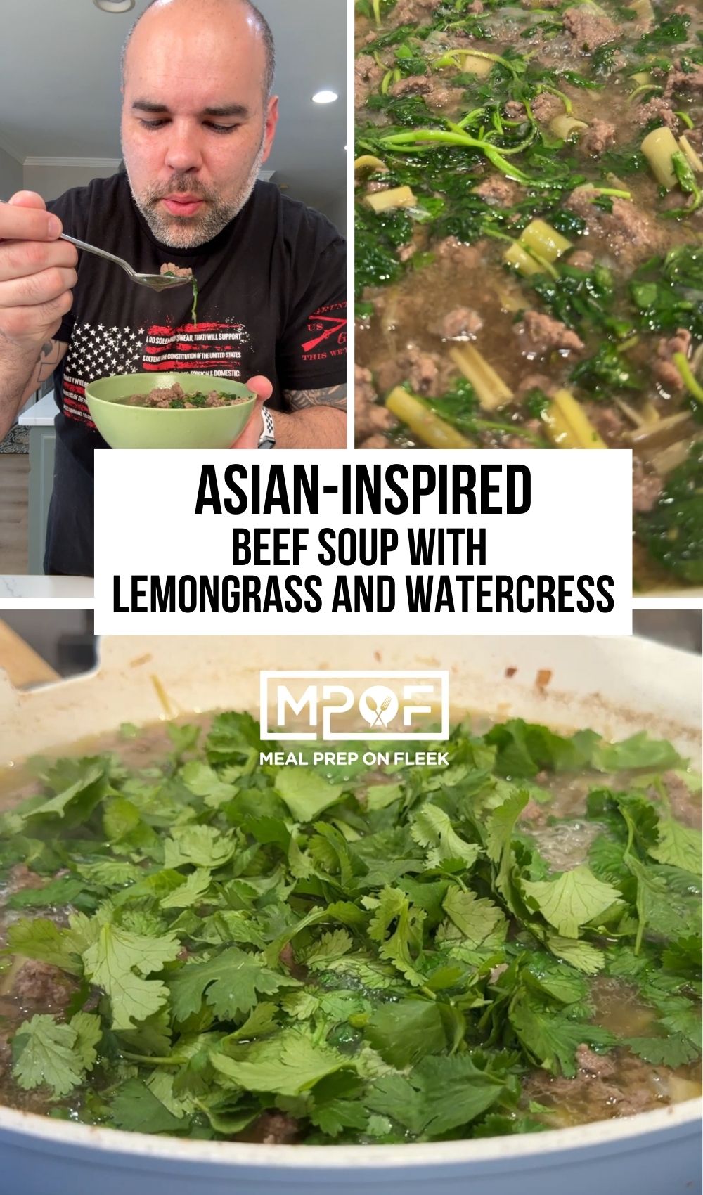 Freezer-Friendly Brothy Beef Soup - Asian-inspired