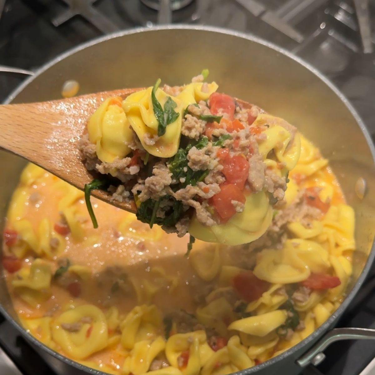 Creamy Tortellini Soup ingredients